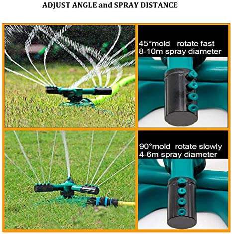 Durable Lawn Sprinkler, Water Sprinklers for Garden, Lawn, Yard, Flower Grass Pl