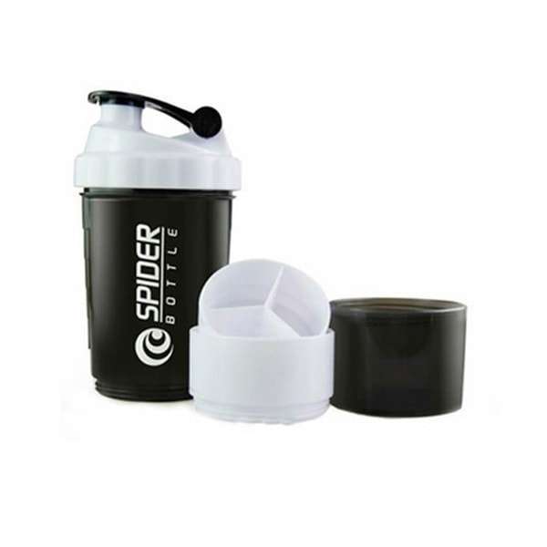 Protein Shaker Bottle Spider Sports Bottle - 500ml