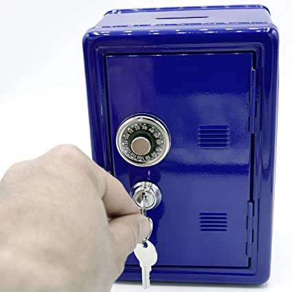 Smart Safe Metal Box with Double Lock