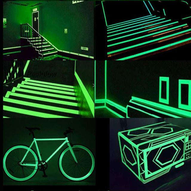 Glow in the Dark Luminous Tape - 1 Metre