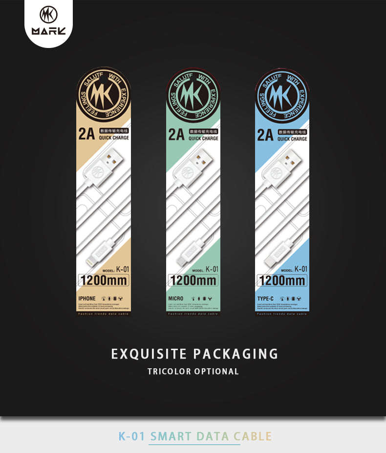 High Quality Smart 2A Quick Charging Cable - Micro