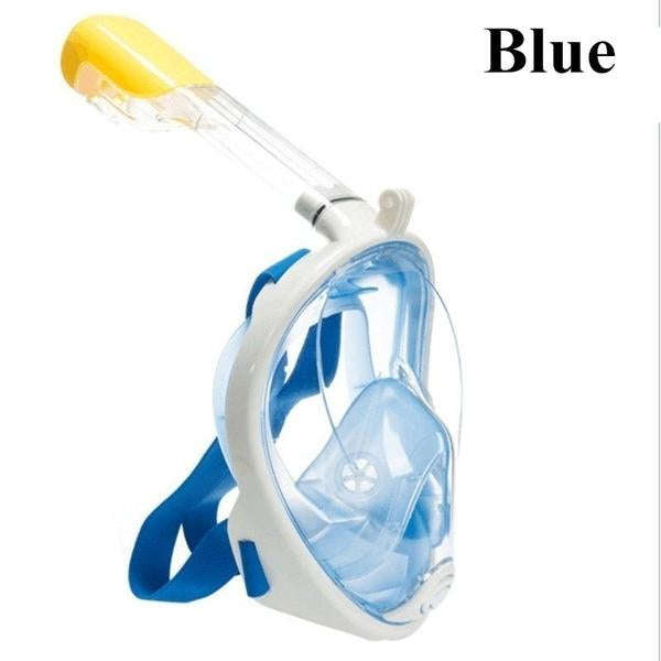 Anti-Fog Summer Swimming Full Face Mask Surface Diving Snorkel Scuba for GoP