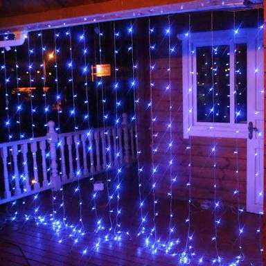 Led Shower Curtain Christmas Light With Controller