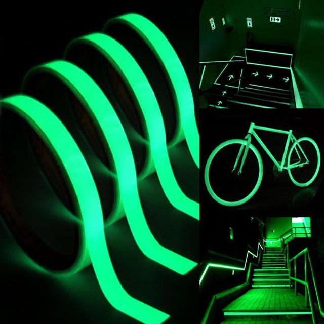 Glow in the Dark Luminous Tape - 1 Metre