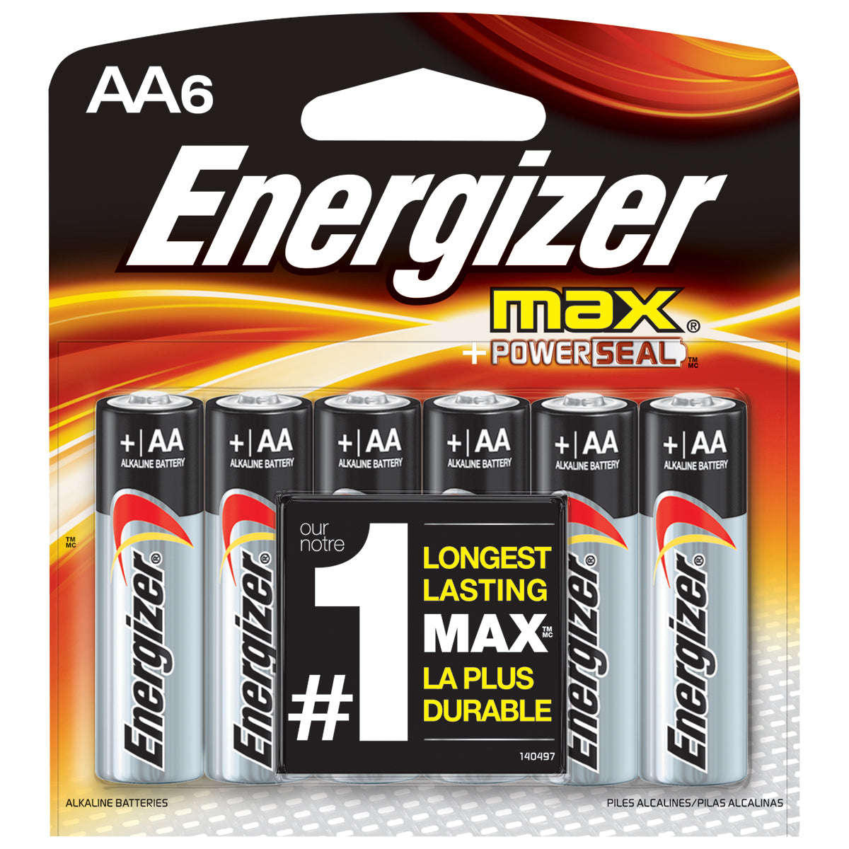 Energizer MAX Alkaline Batteries
