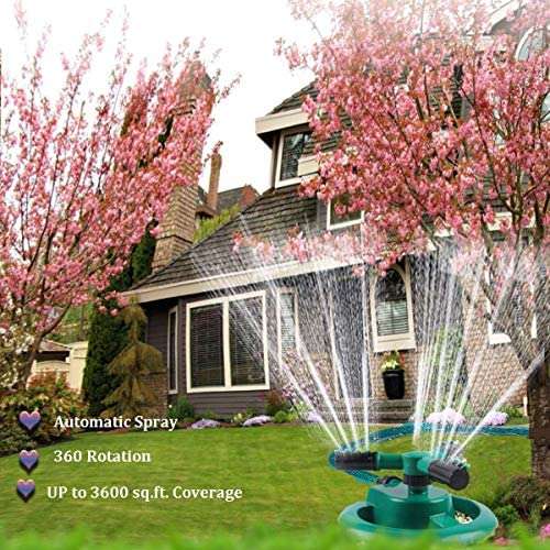Durable Lawn Sprinkler, Water Sprinklers for Garden, Lawn, Yard, Flower Grass Pl