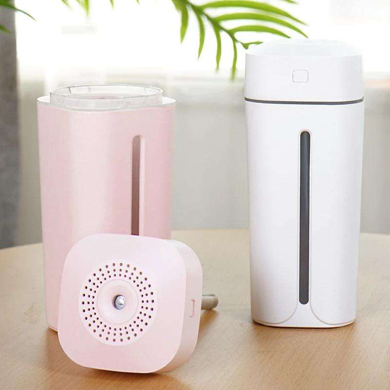 Room Led Lamp Portable Air Humidifier- White