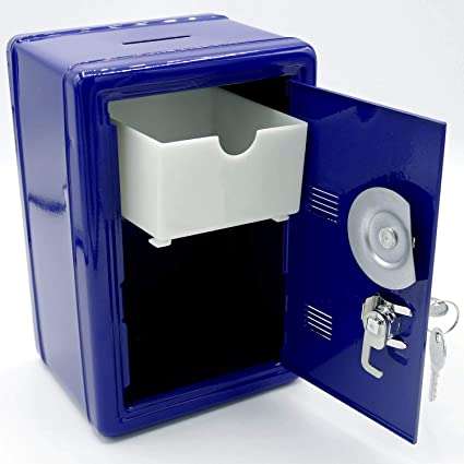 Smart Safe Metal Box with Double Lock