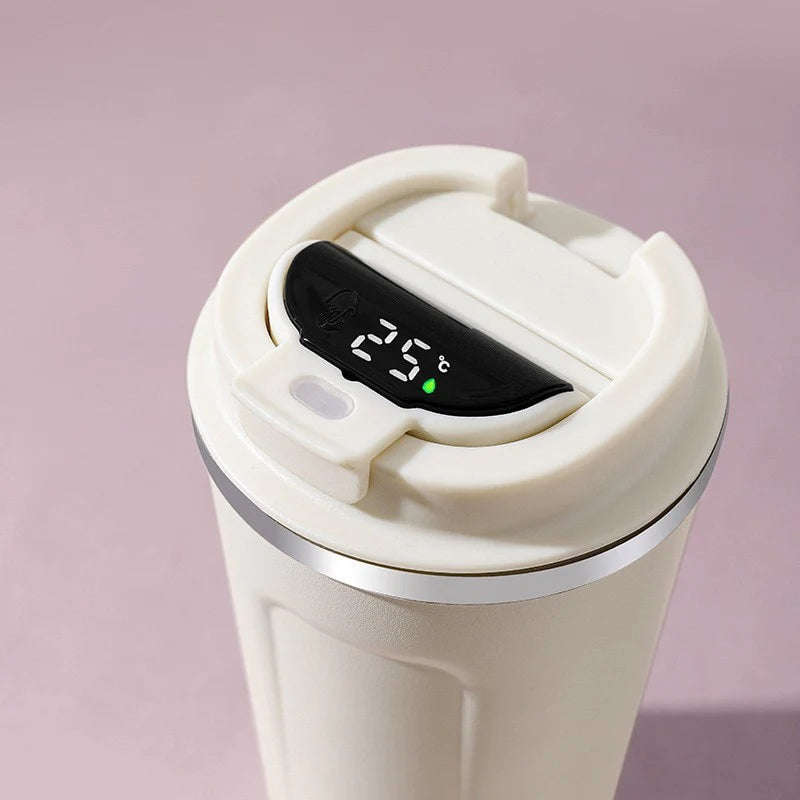 Smart Vacuum Flasks w/ Temperature Display Thermos Coffee Tumbler