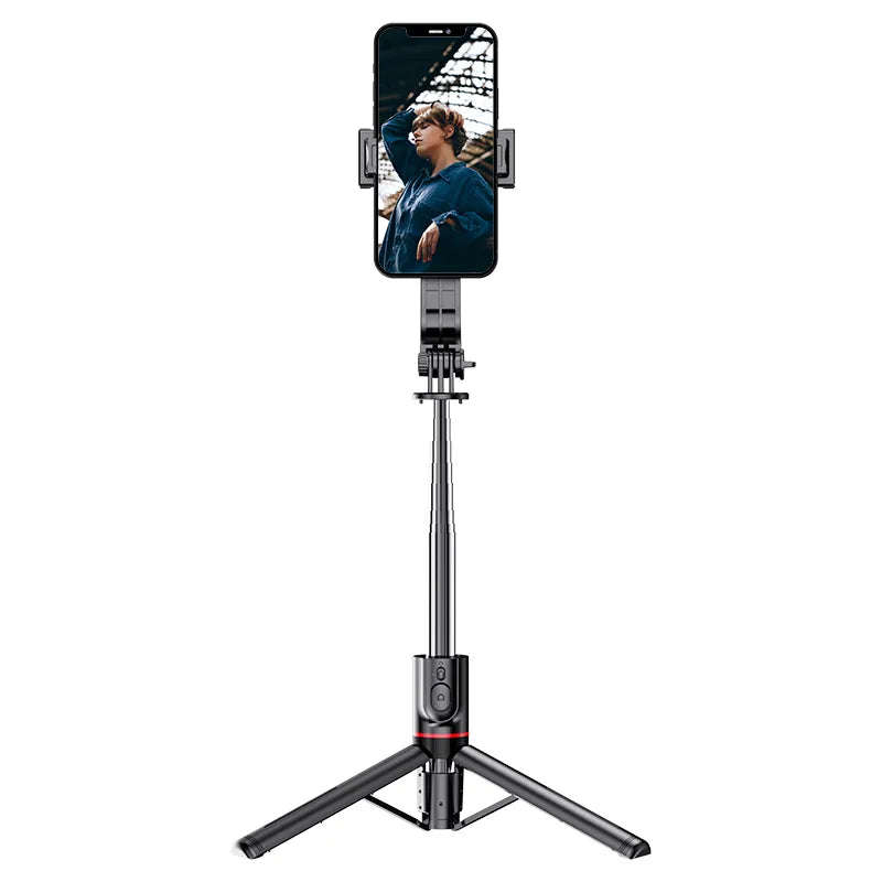 Portable 44 Inch Selfie Stick Phone Tripod With Wireless Remote Control Expandable Smartphone Tri...