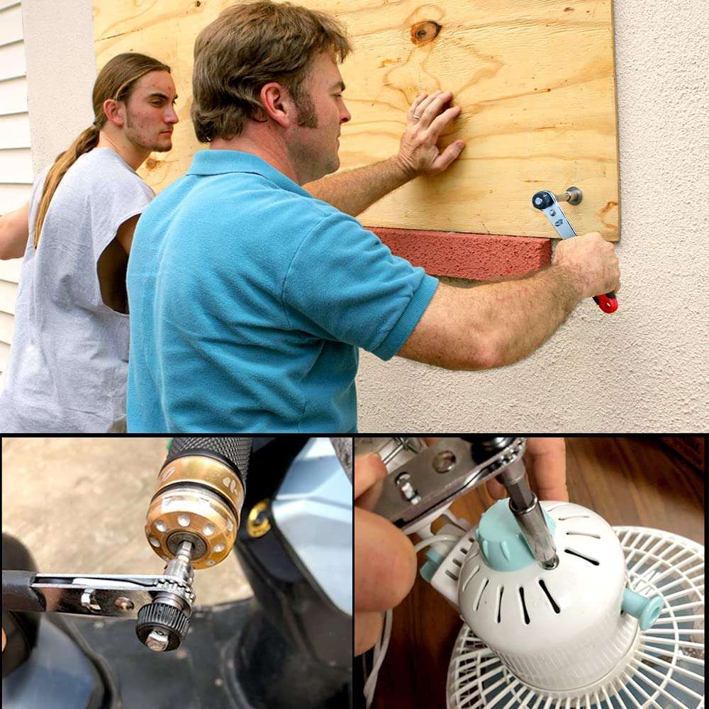 Precision Screwdriver Set, Socket Wrench Ratchet Spanner, Socket Wrench Set, Combination Wrench S...