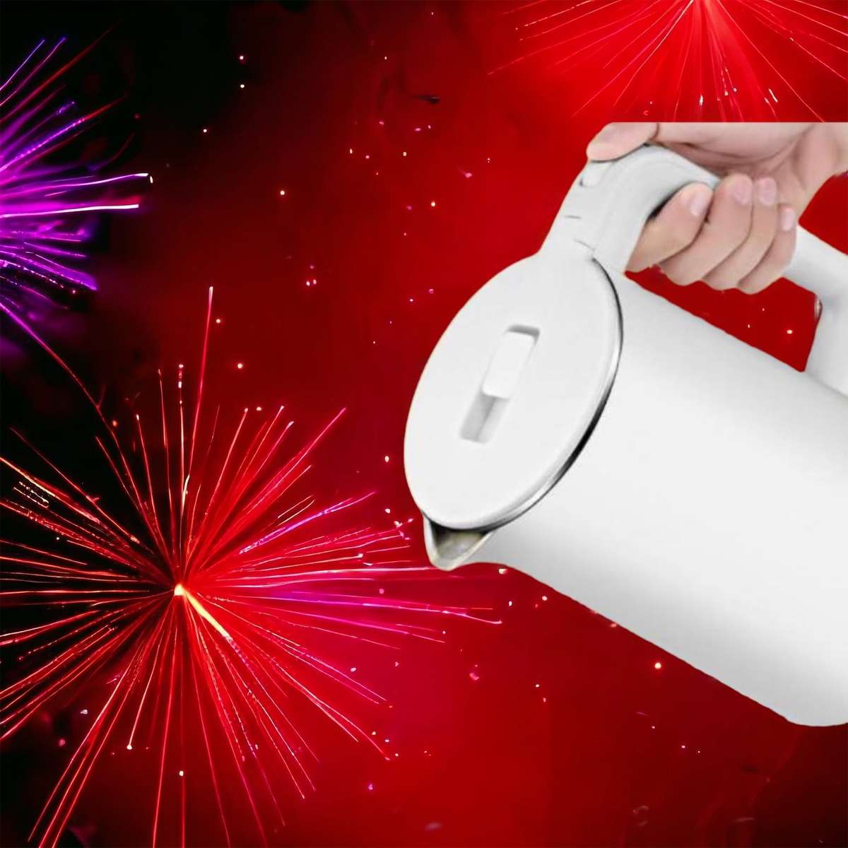 Cordless Electric Kettle Large Capacity 2.3L BPA Free Interior