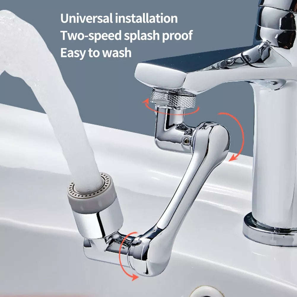 Degree Faucet Extender Robotic Arm Universal Faucet Extender Rotatable Water Bubbler