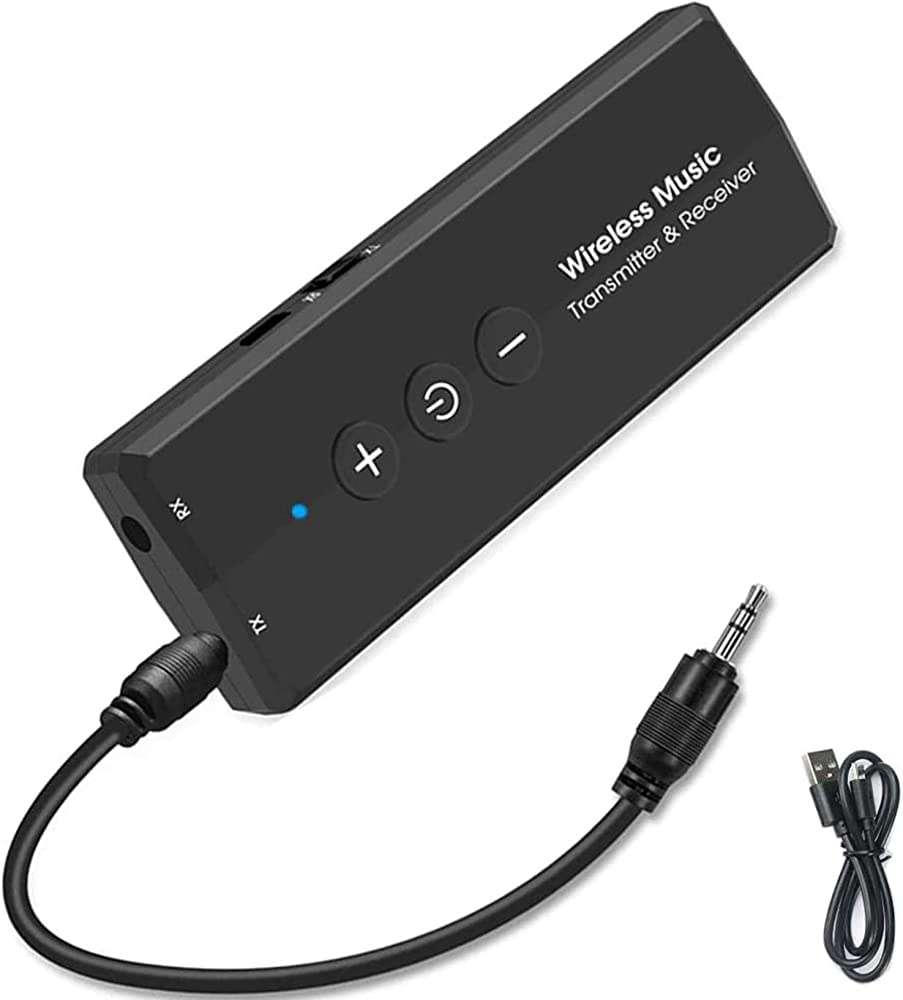 Bluetooth 5.0 Transmitter and Receiver for TV,PC ,Car Headphones