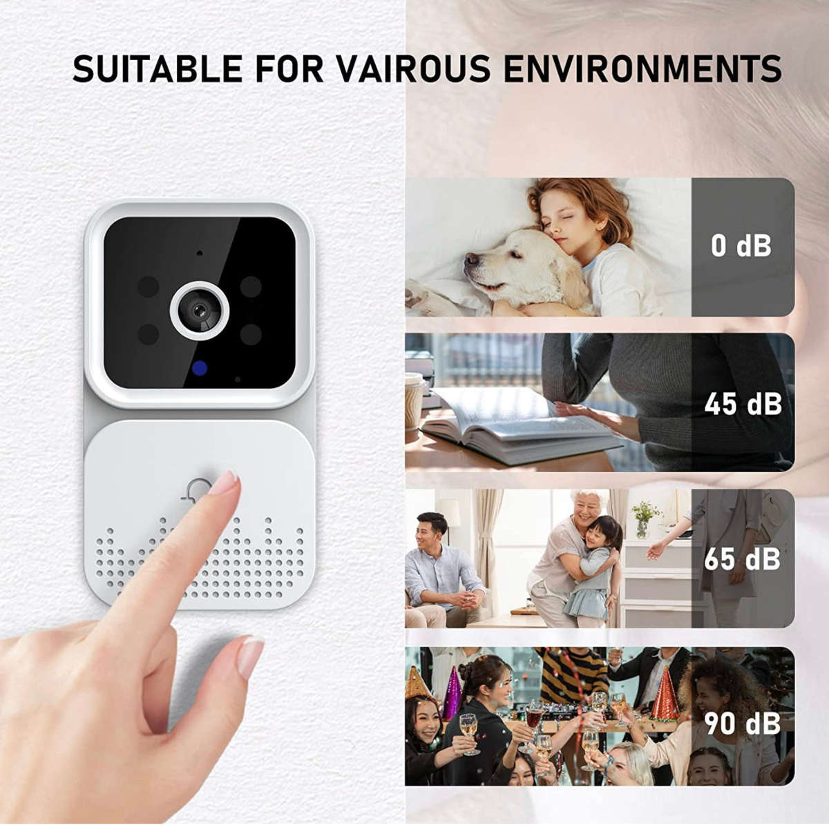 Wireless Smart HD Doorbell
