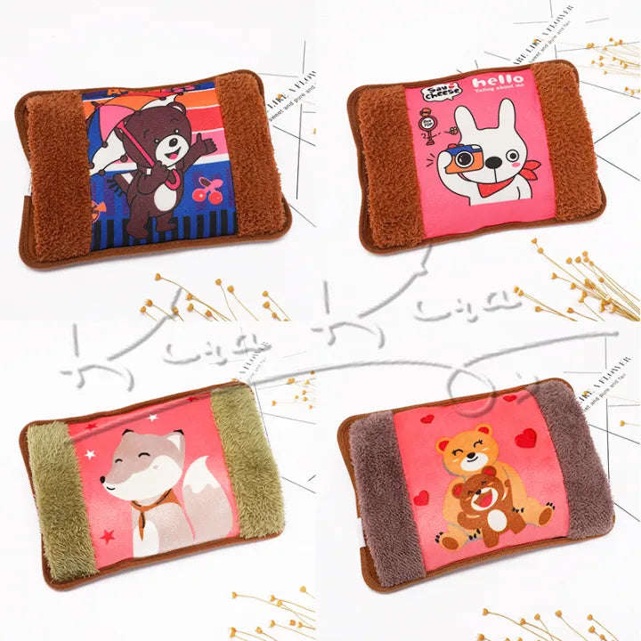 Kids Electric Hot Compress Heat Pack hot water bag rechargeble