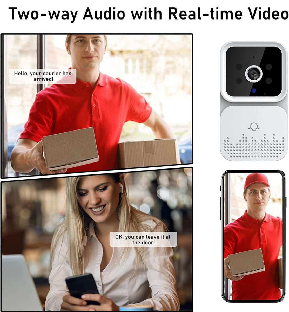 Wireless Smart HD Doorbell