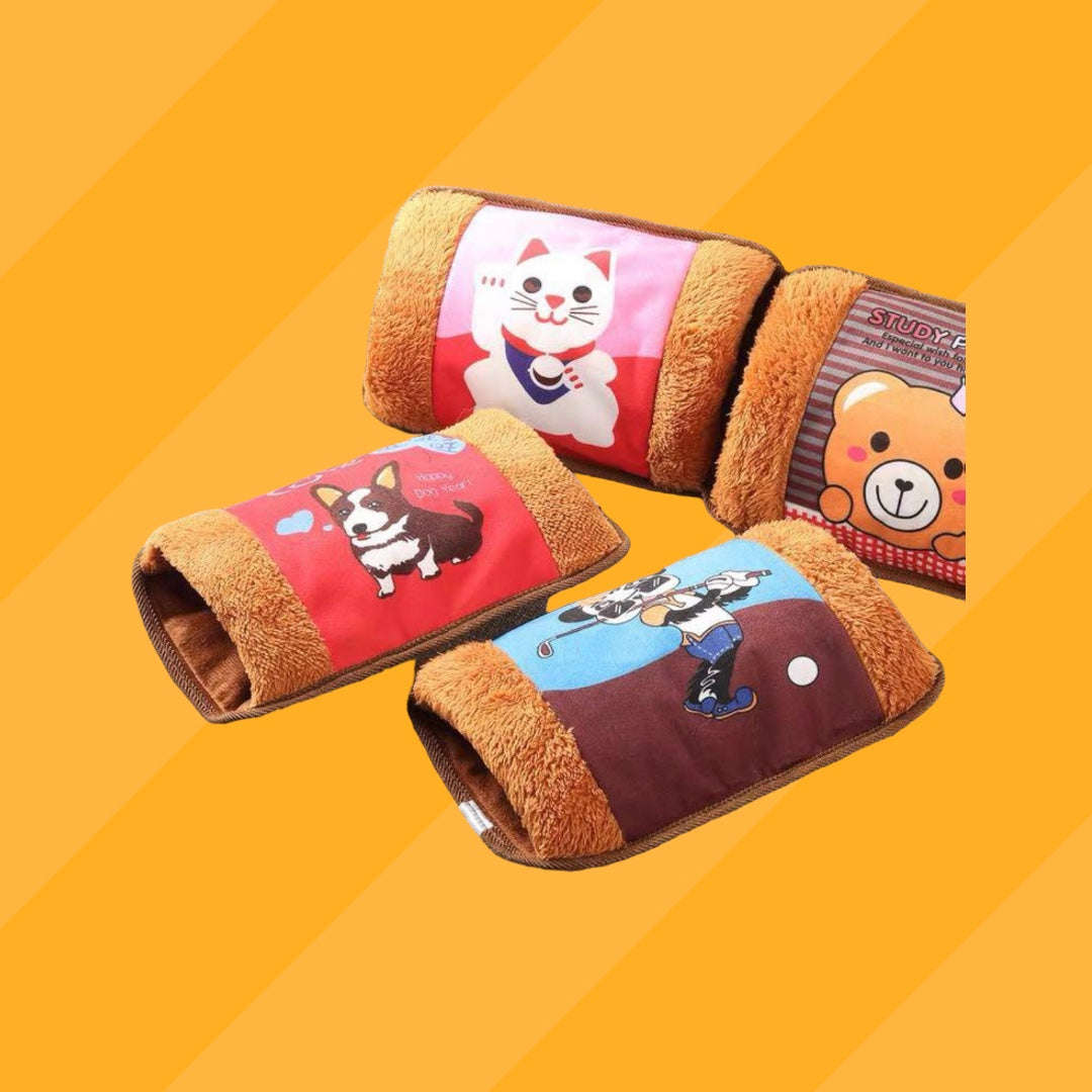 Kids Electric Hot Compress Heat Pack hot water bag rechargeble