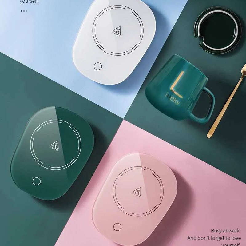 Electric Coffee Mug +  Heating Pad Rechargeable  Auto-off