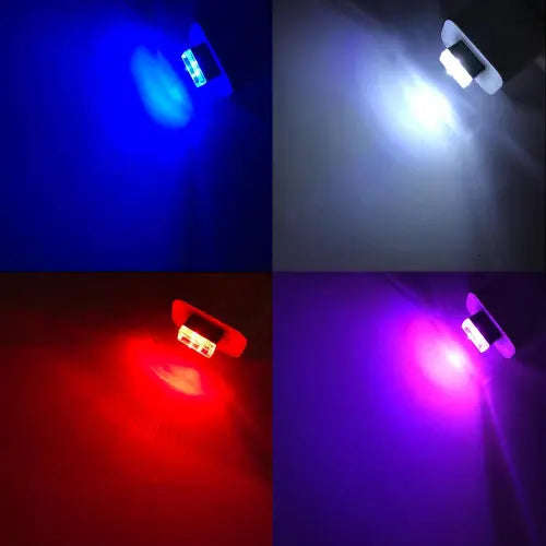 Car USB LED Atmosphere Lights Decorative Lamp Emergency Lighting Welcome Light PC Portable Plug