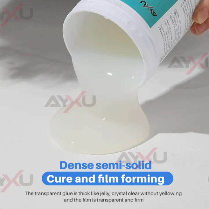 Transparent Waterproof Liquid Rubber Paste Sealant Glue - 300g Invisible Leak Repair