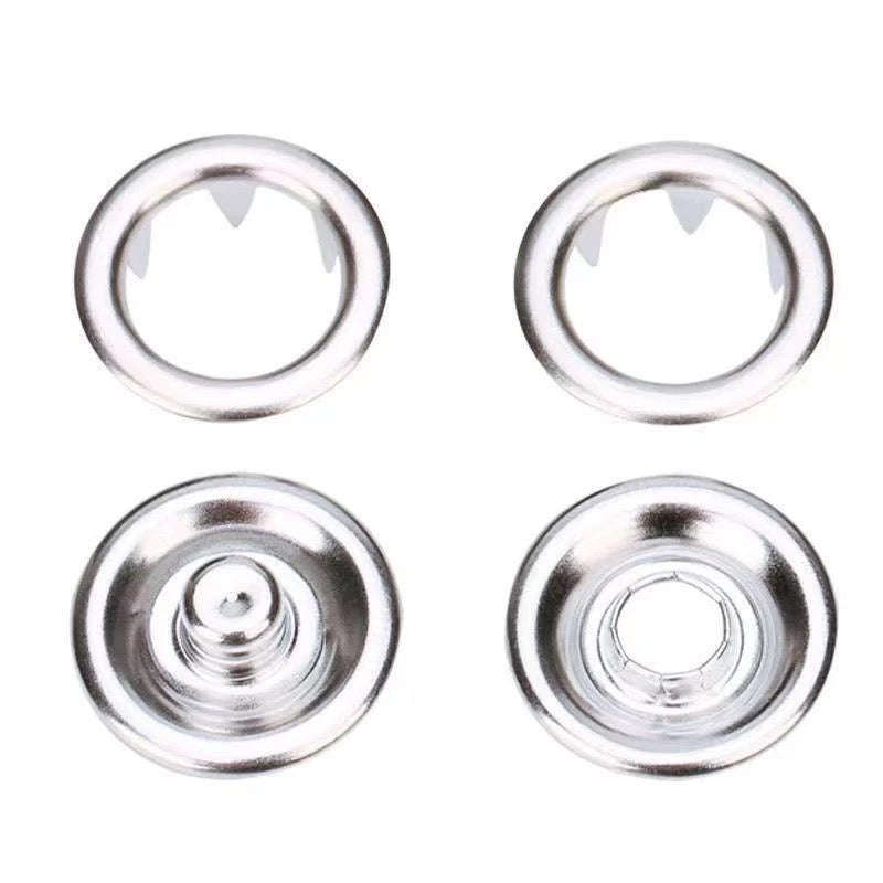 Plier Tool 100pcs Metal Snap Button Thickened Snap Fastener Kit DIY Craft Supplies for Installing...