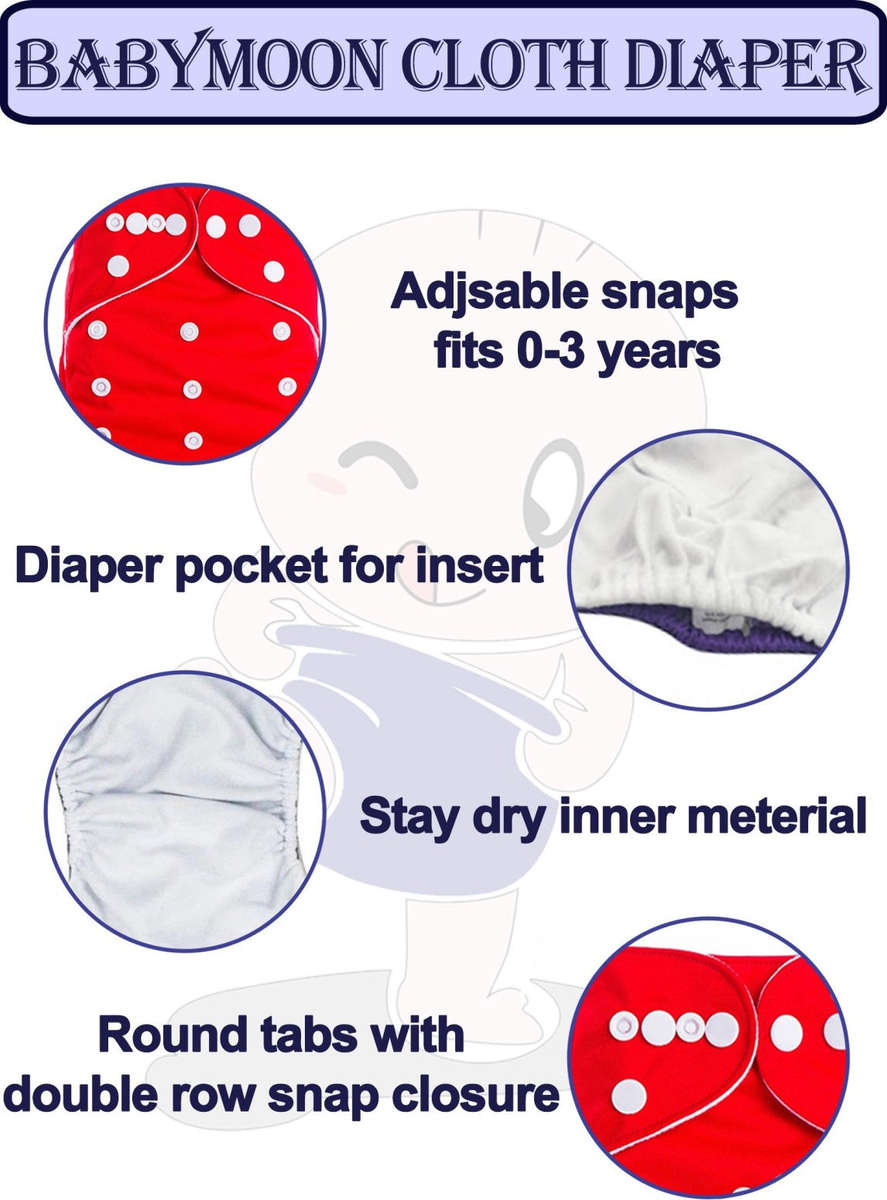 Baby Diapers Reusable