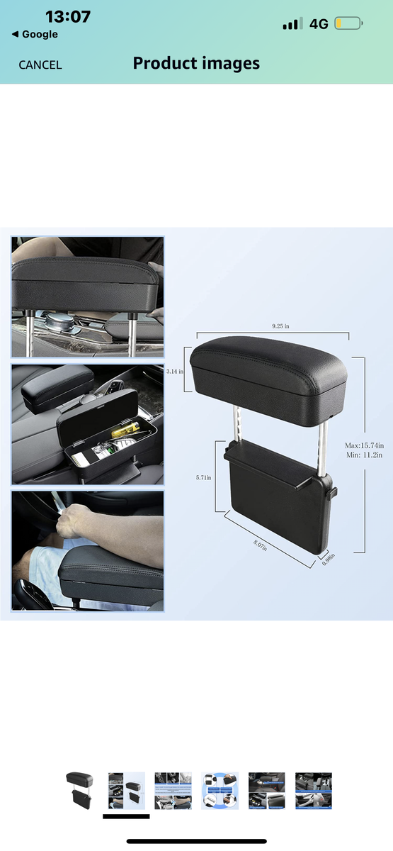 Armrest Support - Car