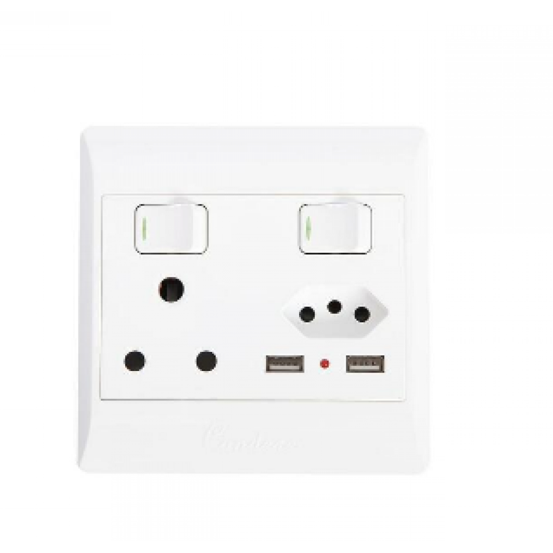 Condere 1 x 16A + 1 X 10A Switched Socket + 2USB  Pack