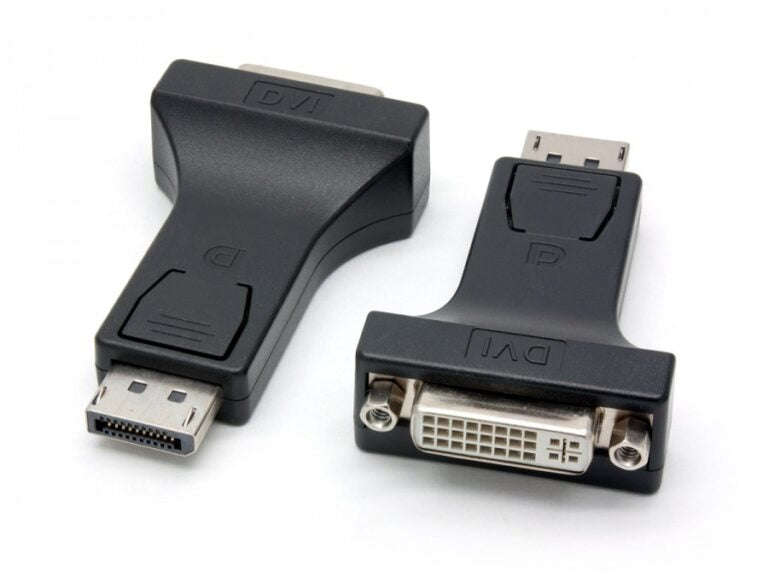 Display Port to DVI Adapter