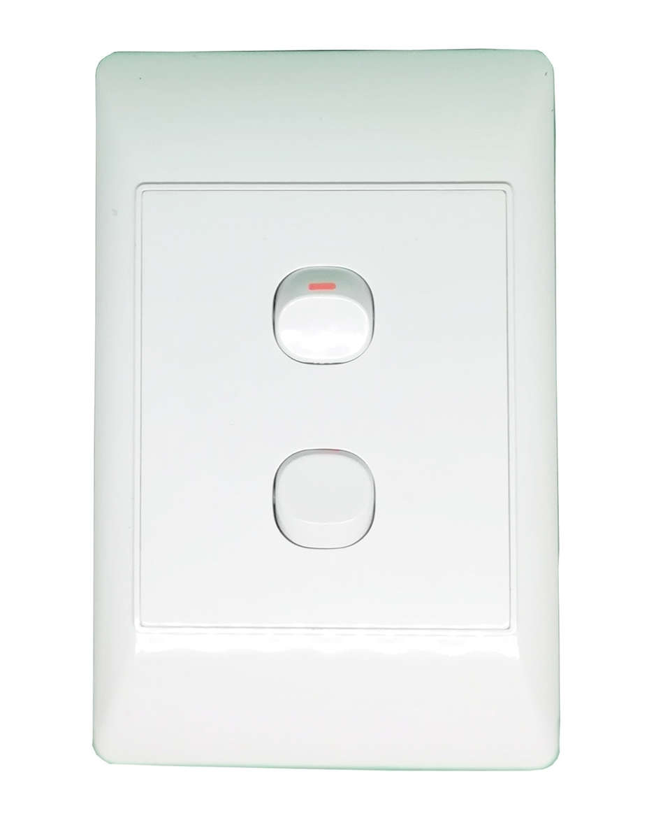 Double Lever Switch 4x2 16amp