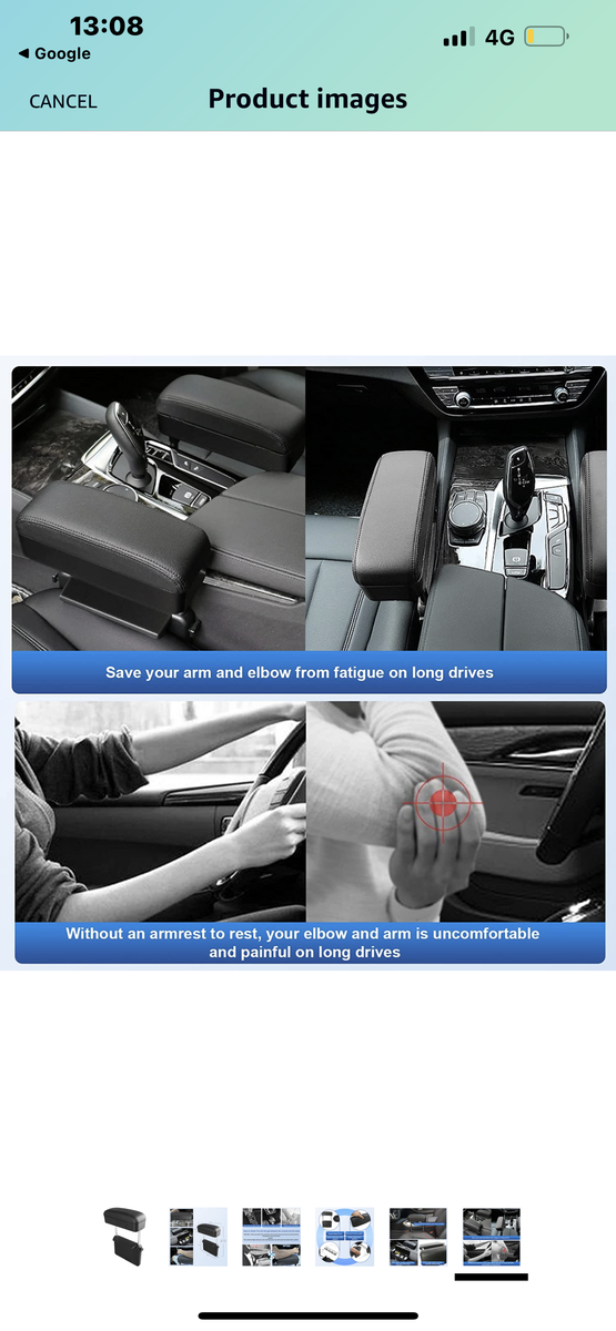 Armrest Support - Car
