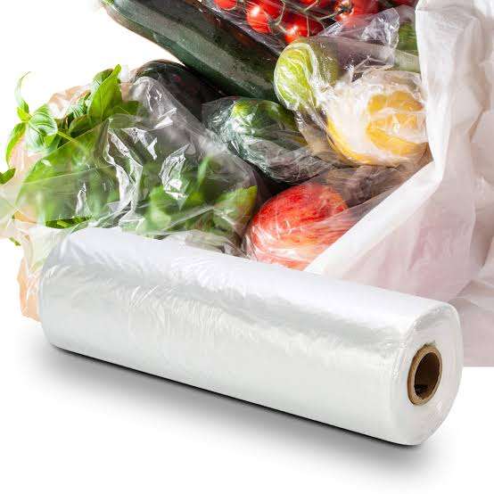 Plastic Produce Bag on a Roll | Excellent Clear Food Storage Bags