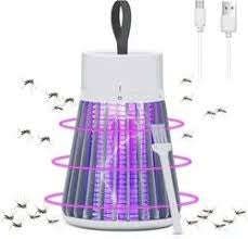 Mosquito and Fly Bug Killer Indoor Light with Hanging Loop Electric Insect Killing Trap Lamp Repe...