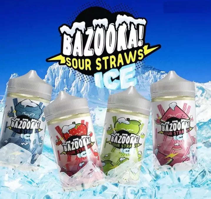 Bazooka Sour Straws E-juice Eliquid Vape Juice 100ml