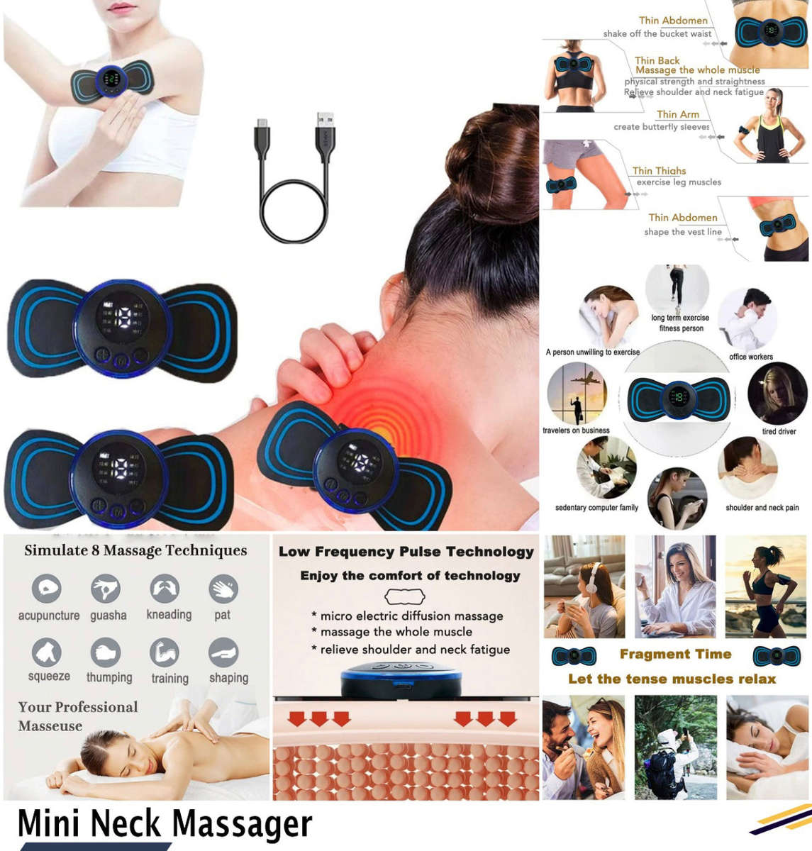 Mini EMS Massager