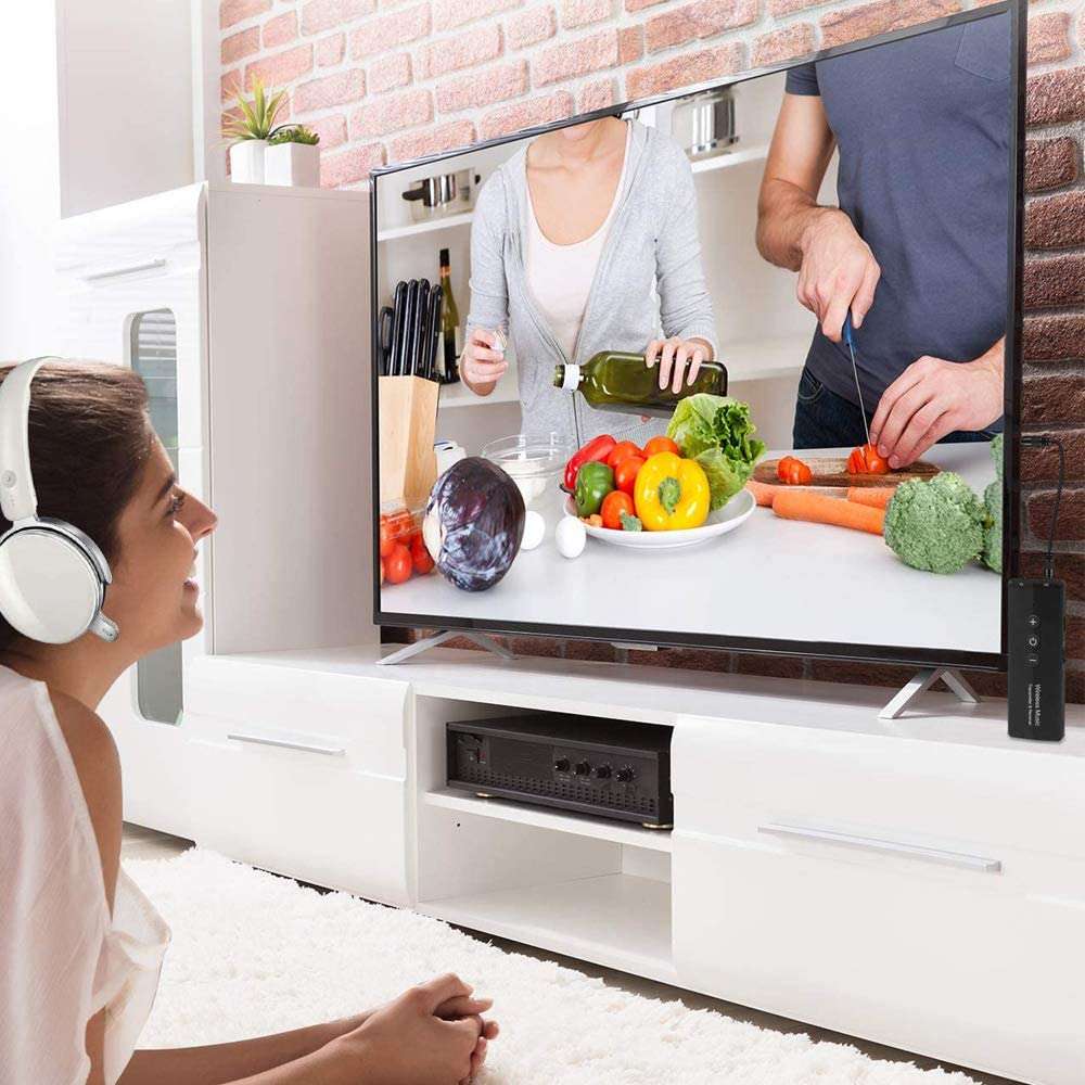 Bluetooth 5.0 Transmitter and Receiver for TV,PC ,Car Headphones