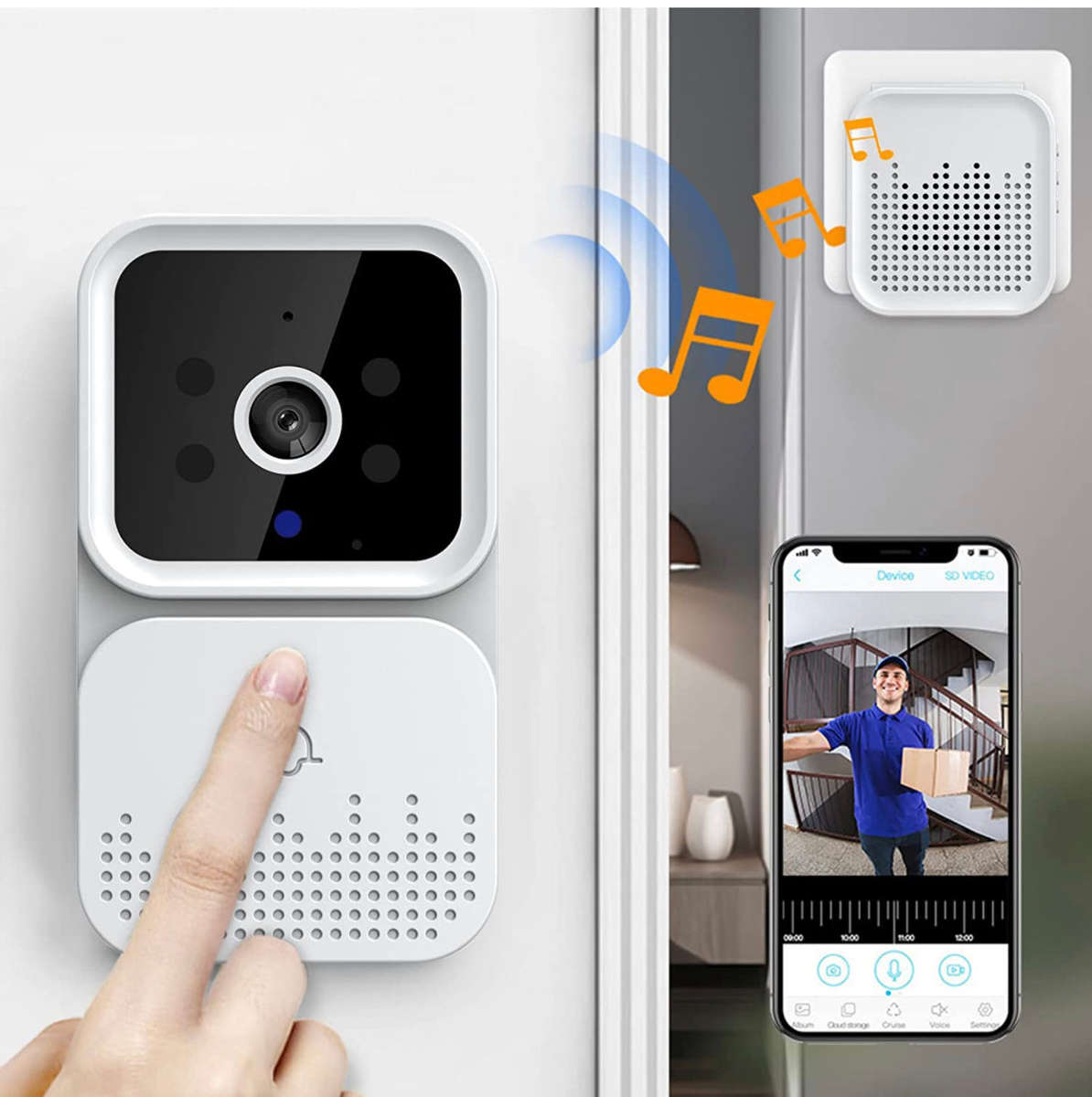 Wireless Smart HD Doorbell