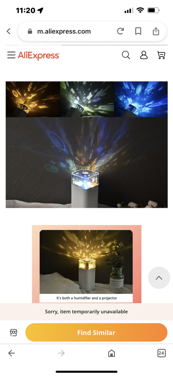 Projection Humidifier Office & Home