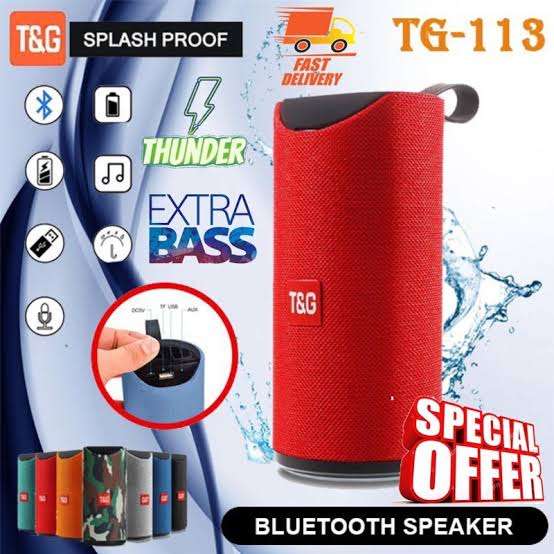 T&G Portable BT Speaker