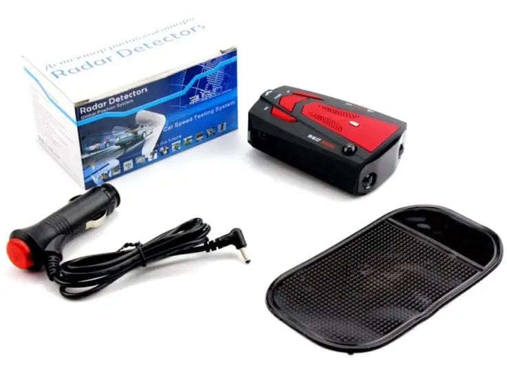 Car Speed Radar Detector 360 Degrees 16 Band V7 Police Safe Voice Alert Laser