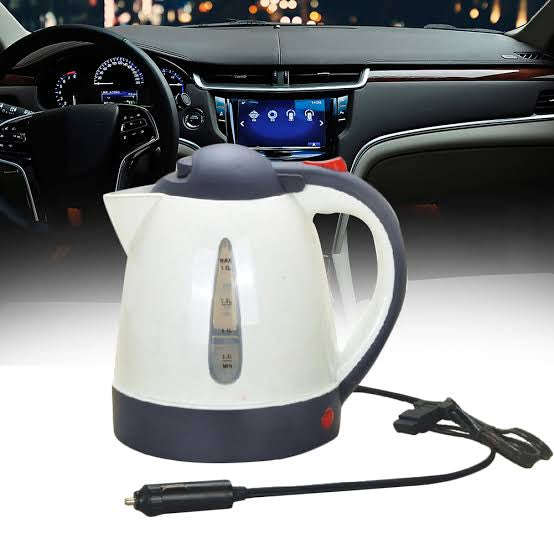 Battery 12V Tea Pot Truck Kettle Fast Boling Hot Water Kettle Car Heating Travel Cup Electric Ket...
