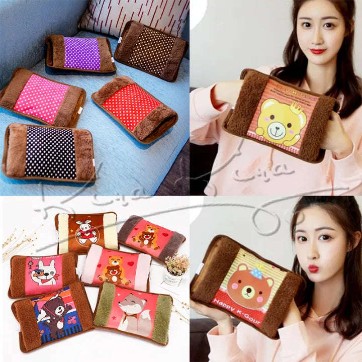 Kids Electric Hot Compress Heat Pack hot water bag rechargeble