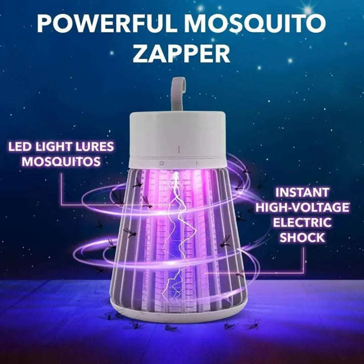 Mosquito and Fly Bug Killer Indoor Light with Hanging Loop Electric Insect Killing Trap Lamp Repe...