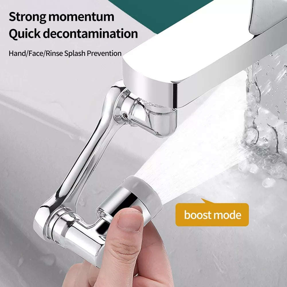 Degree Faucet Extender Robotic Arm Universal Faucet Extender Rotatable Water Bubbler