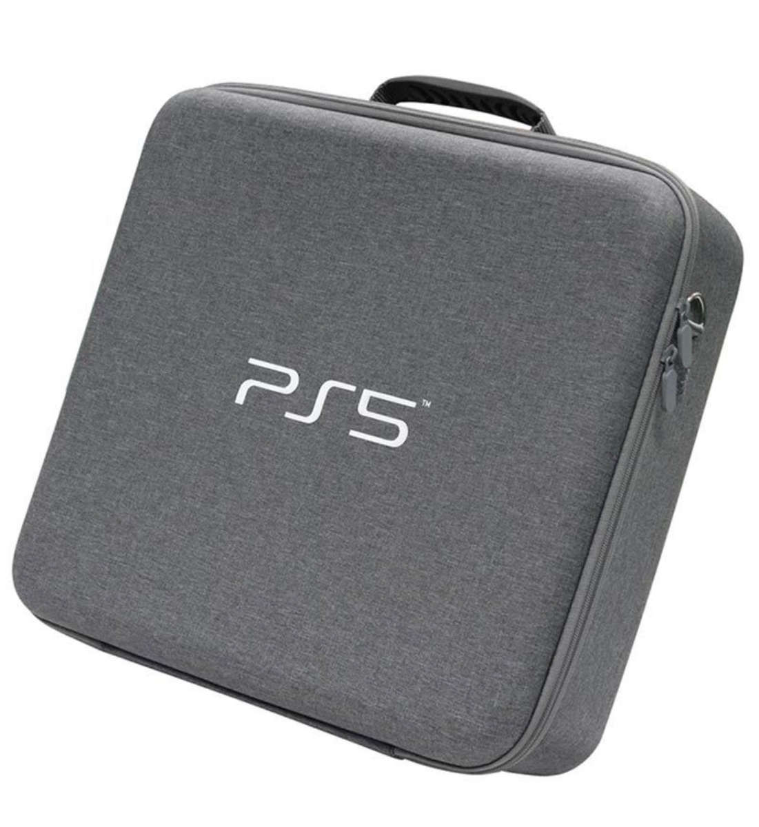 Portable Travel Storage Handbag for Ps5 - Grey