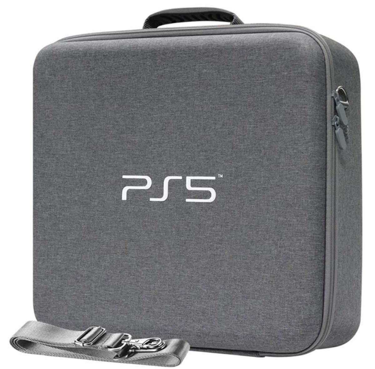 Portable Travel Storage Handbag for Ps5 - Grey