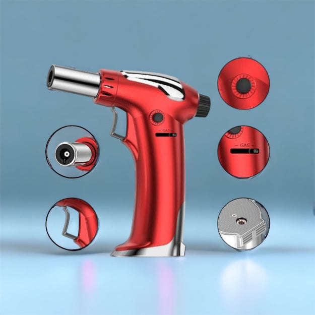 Multifunctional Butane Cooking And Baking Torch With Safety Lock