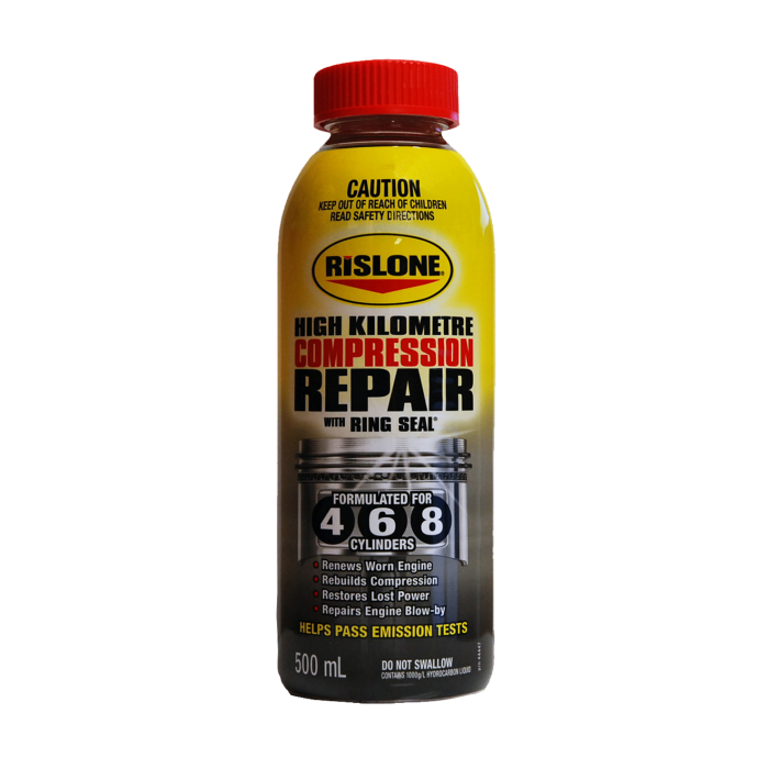 Rislone High Kilometre Compression Repair with Ring Seal 500ml