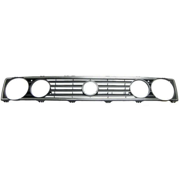 Golf 1 Grill (Double Lamp) - Silver Trim